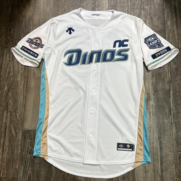 2024 Descente Changwon nc Dinos #13 Korean Authentic jersey Camp 2 Tucson 2XL